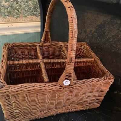 Lot of Three Assorted Woven Baskets