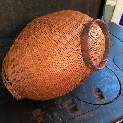 Lot of Three Assorted Woven Baskets