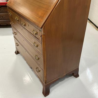 1016 Antique Chippendale Slant Front Desk