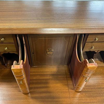 1016 Antique Chippendale Slant Front Desk