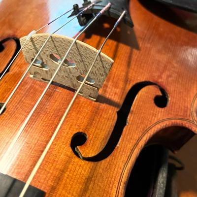 UNLABELED Czech Stradivarius Copy/Reproduction Violin | Lot Two