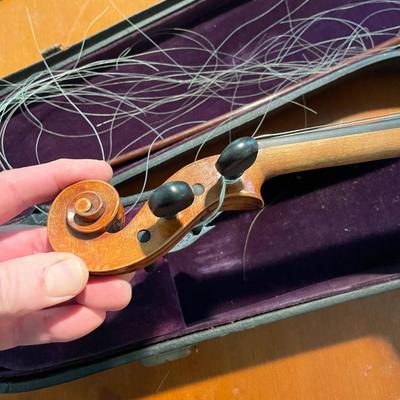 UNLABELED Czech Stradivarius Copy/Reproduction Violin | Lot Two