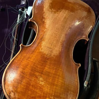 UNLABELED Czech Stradivarius Copy/Reproduction Violin | Lot Two