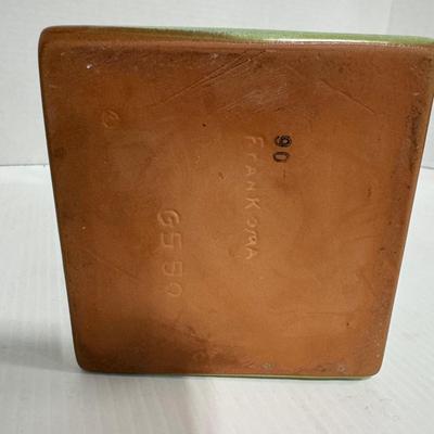 1020 Frankoma Green Art Pottery Designed by Gerald Smith
