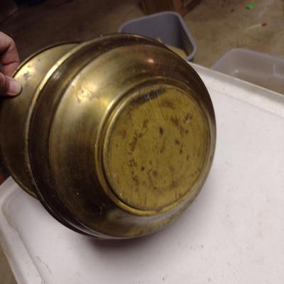Brass Spittoon