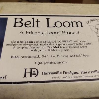 Harrisville Designs: Belt Loom- A Friendly Loom Product- Lap Size