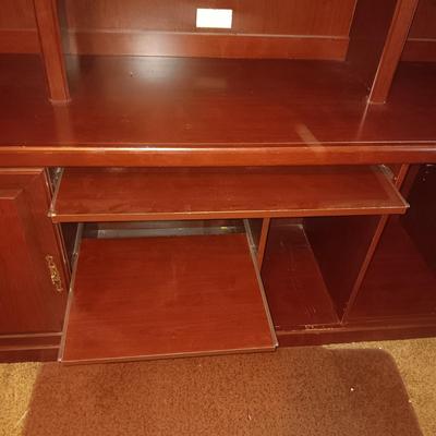 NICE DESK WITH A HUTCH