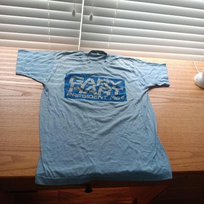 GARY HART PRESIDENT 1984 T-SHIRT