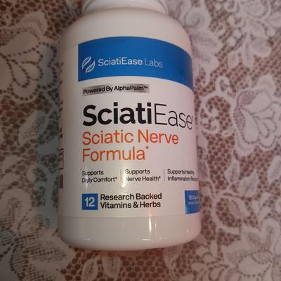 4 SEALED BOTTLES OF SCIATIEASE SUPPLEMENT SCIATIC NERVE FORMULA