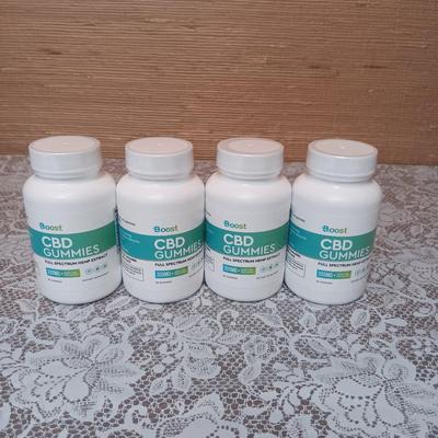 SEALED BOOST CBD GUMMIES FULL SPECTRUM HEMP EXTRACT SUPPLEMENT