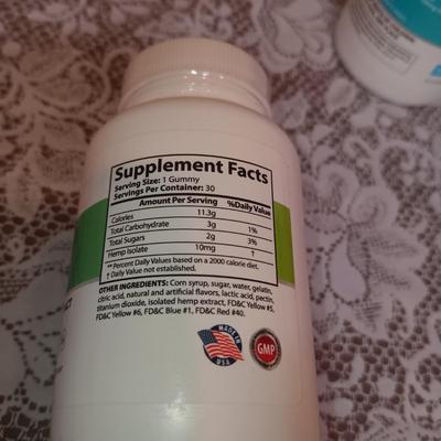 SEALED BOOST CBD GUMMIES FULL SPECTRUM HEMP EXTRACT SUPPLEMENT