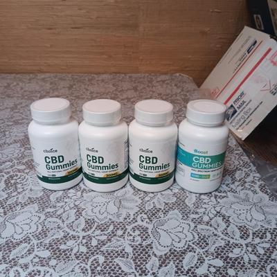 CHOICE AND BOOST CBD GUMMIES HEMP EXTRACT SUPPLEMENT