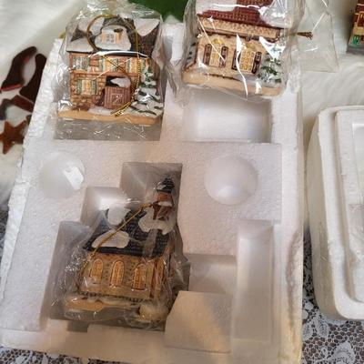 VILLAGE BUILDING ORNAMENTS, IGLOO AND MORE