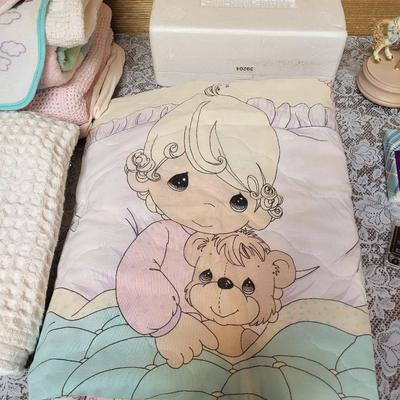 BOZO THE CLOWN AND PRECIOUS MOMENTS BABY BEDDING
