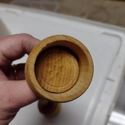 Martinez Pottery (Marshall, TX) Butter Crock with Plunger and Butter Molds