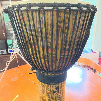 Toca Percussion Rope-Tuned Djembe (?) Drum