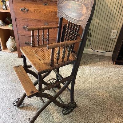 Antique Baby High Chair