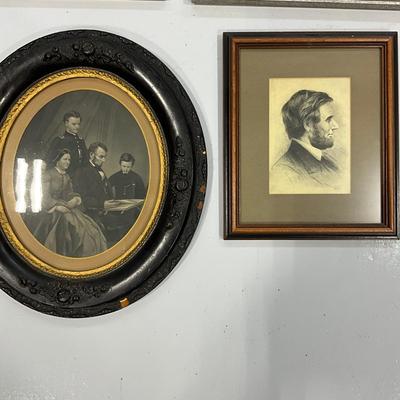 1025 Large lot of Abraham Lincoln Prints / Portraits