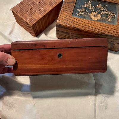 Vintage Wood Boxes | Lot Two