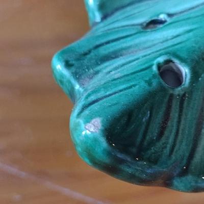 Vintage Two Piece Ceramic Christmas Tree with Bulbs- Approx 21" Tall