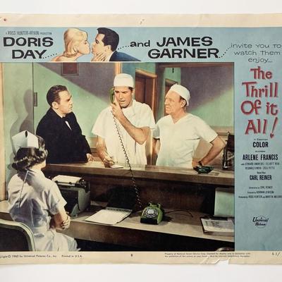 The Thrill of It All original 1963 vintage lobby card