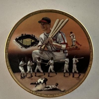 Stan Musial porcelain plate