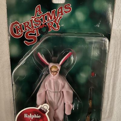 A Christmas Story Ralphie in a Bunny Suit action figure