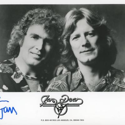 Jan and Dean signed promo  photo 