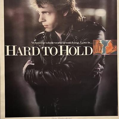 Hard to Hold Original 1984 Vintage One Sheet Poster