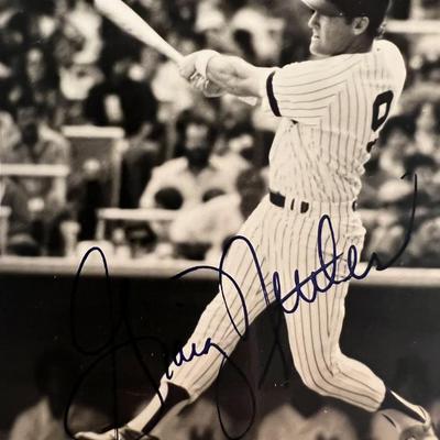 NY Yankees Graig Nettles signed photo