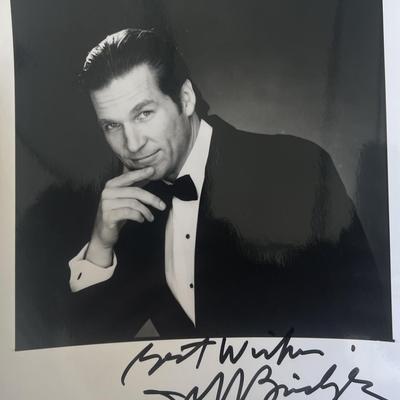 Jeff Bridges signed photo