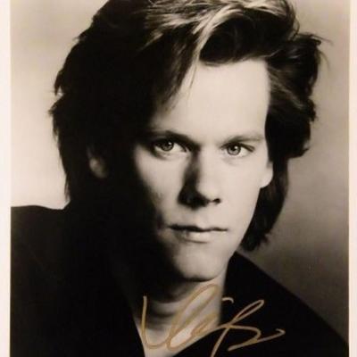 Kevin Bacon signed portrait photo 