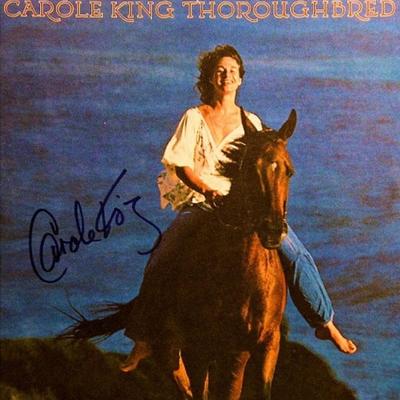 Carole King signed Thoroughbred album