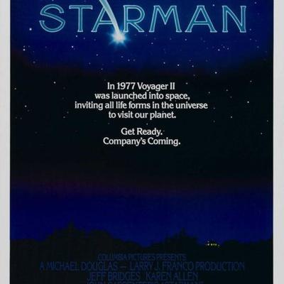 Starman 1984 original movie poster