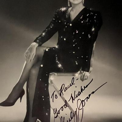 Shirley Jones signed photo