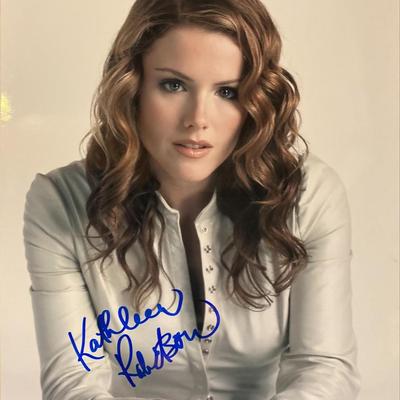 Kathleen Robertson signed photo