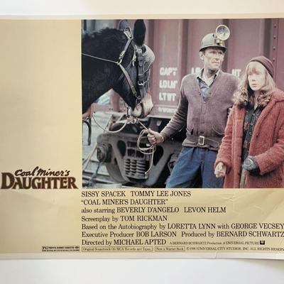 Coal Miner's Daughter original 1980 vintage lobby card