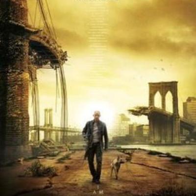 I Am Legend 2007 original double-sided movie poster