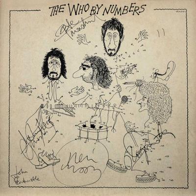The Who signed Who By Numbers album