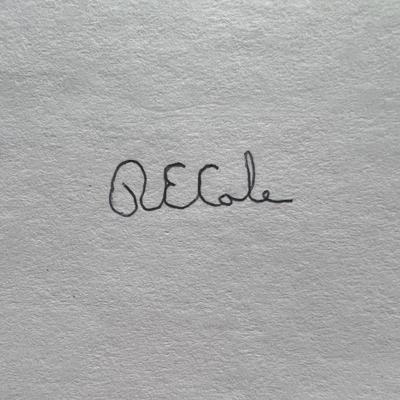 R.E. Cole original signature
