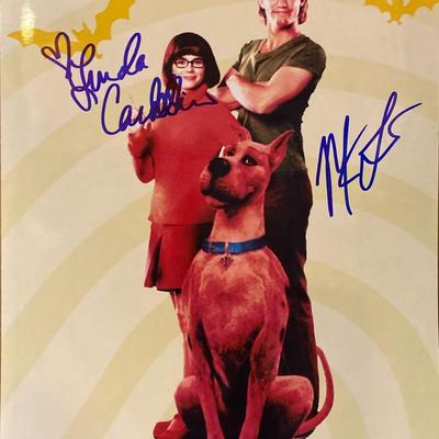Scooby-Doo Matthew Lillard and Linda Cardellini signed movie photo