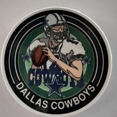 Dallas Cowboys vintageporcelain plate