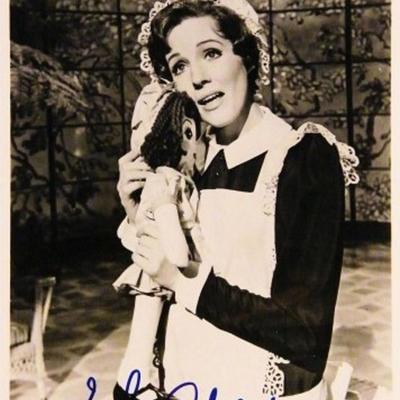 Julie Andrews signed movie still photo 