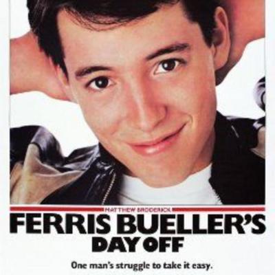 Ferris Bueller's Day Off 1986 original movie poster