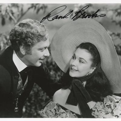 Gone With The Wind Rand Brooks signed photo