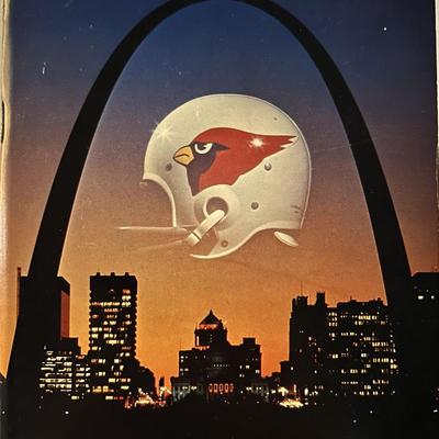 1972 St. Louis Cardinals team program
