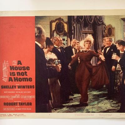 A House Is Not a Home original 1964 vintage lobby card