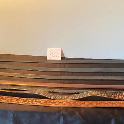 Men’s Belt Lot