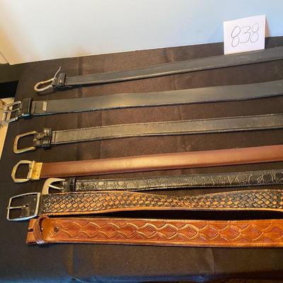 Men’s Belt Lot