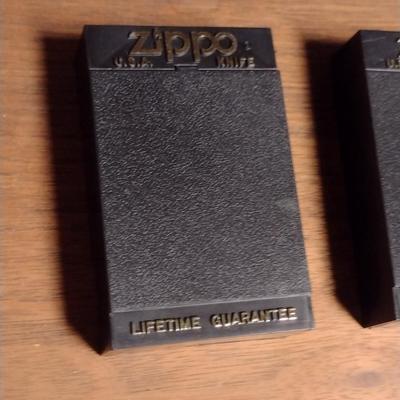Brotherhood of Locomotive Engineers Zippo Lighter and Pocket Cutlery